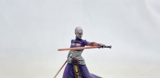 Asajj Ventress for Star Wars: Shatterpoint. Credit: McBill