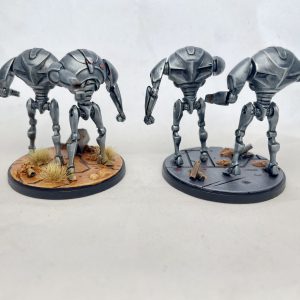 B2 Battle Droids for Star Wars: Shatterpoint. Credit: McBill