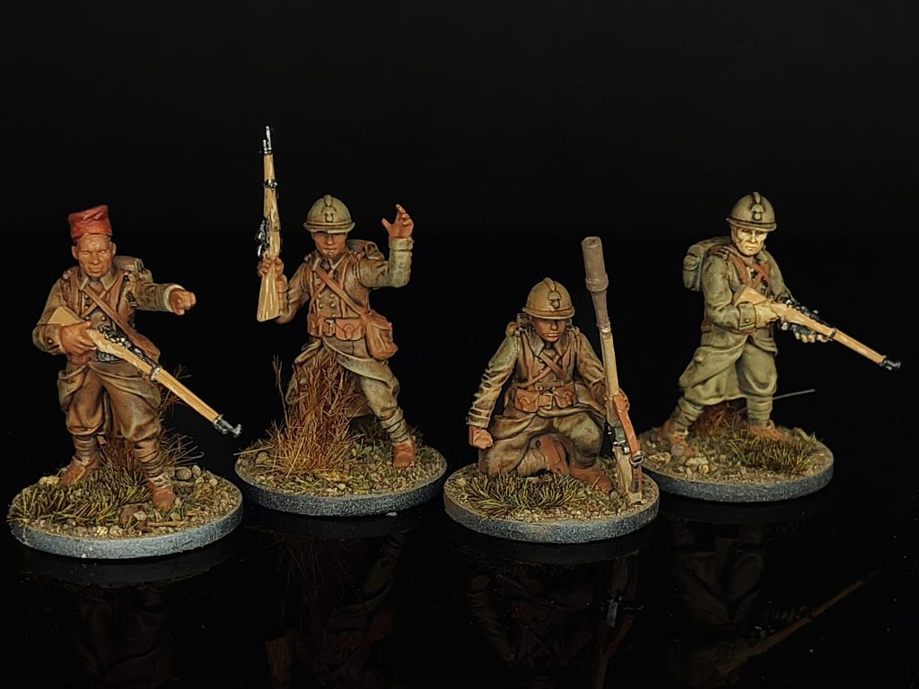 WWII French Infantry. Credit: HardyRoach.