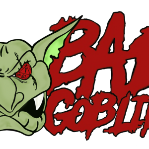 Bad Goblin Games Logo White