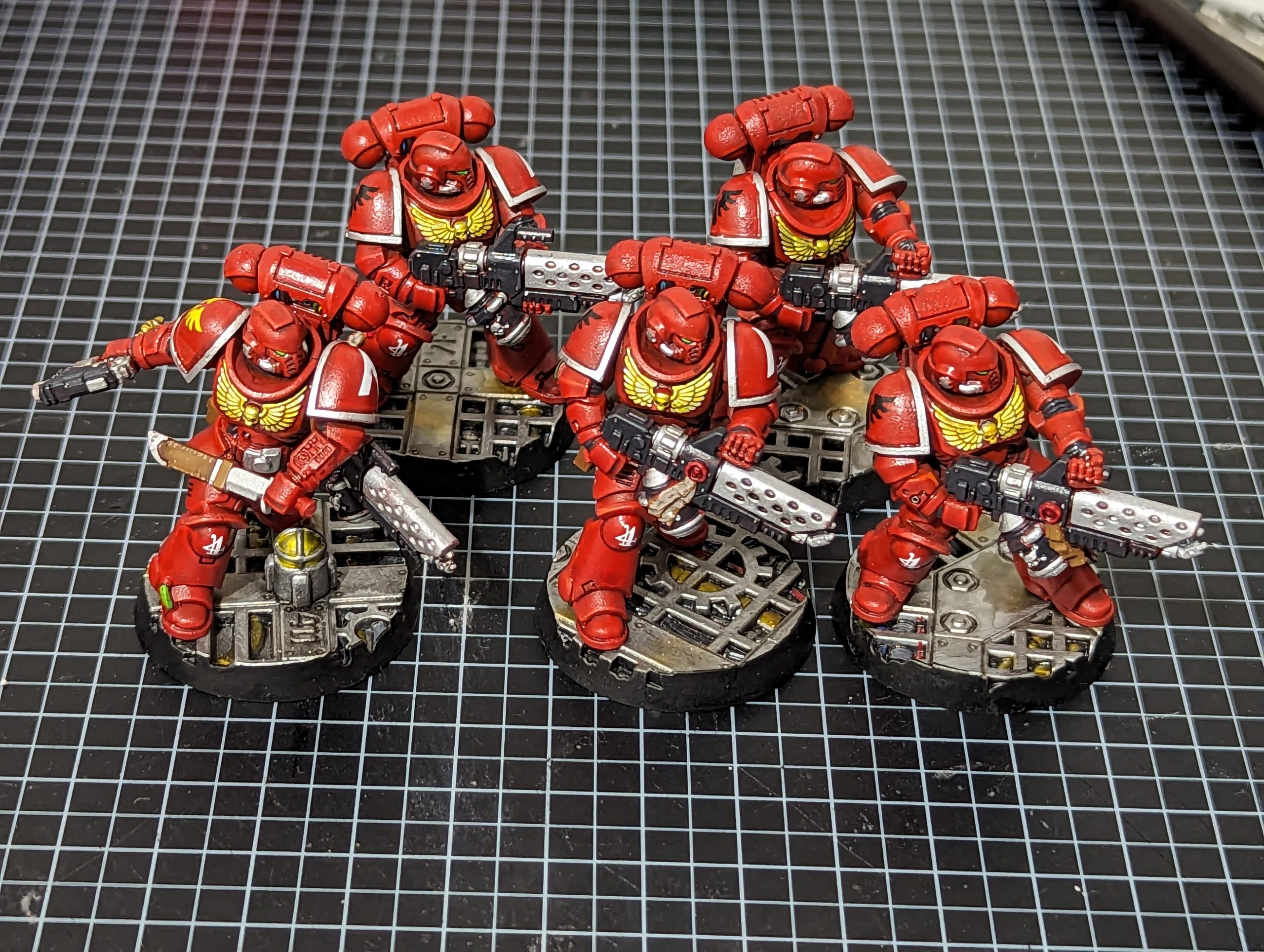 Warhammer 40k: Space Marines Infernus Flamer Squad - NEW Unassembled & Unpainted