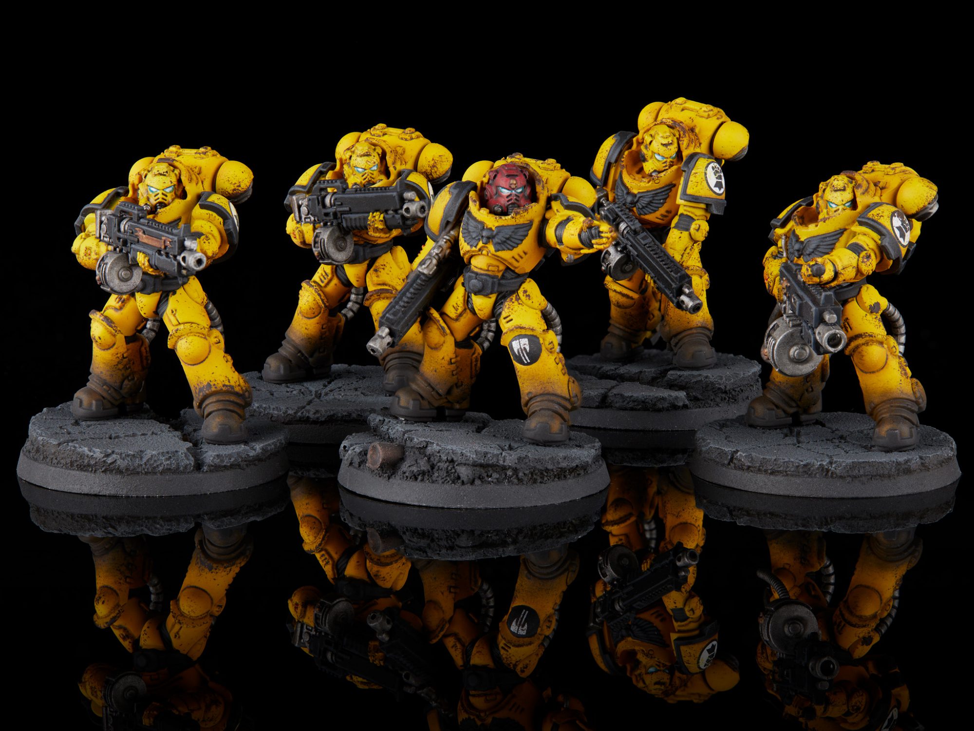 Army Showcase: Jack’s Best Painted Imperial Fists at the Tacoma Open ...