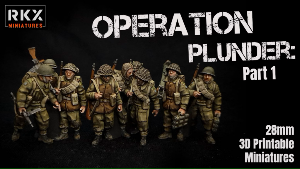 Operation Plunder Kickstarter by RKX Miniatures
