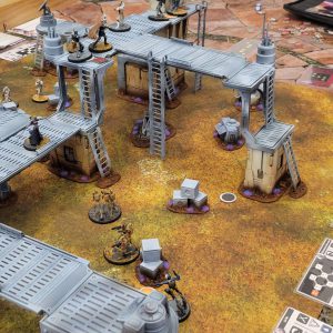 Star Wars: Shatterpoint terrain by Crab-stuffed Mushrooms