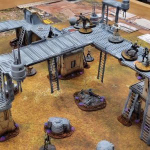 Star Wars: Shatterpoint terrain by Crab-stuffed Mushrooms