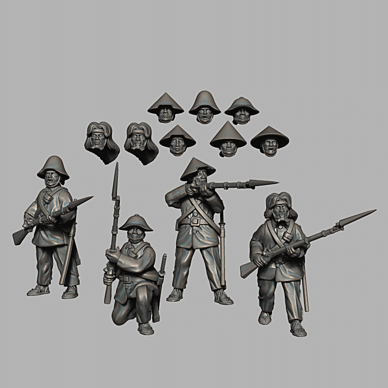 Boshin War Infantry by Wargames Atlantic