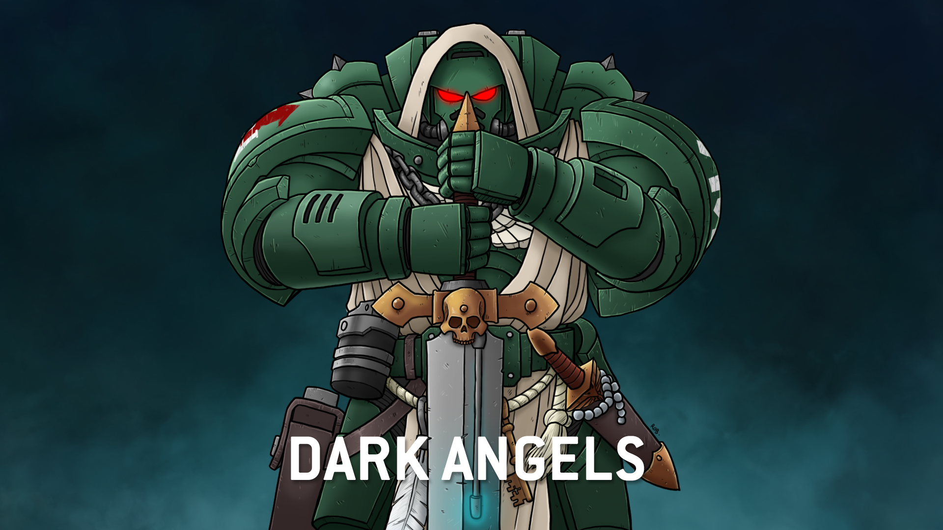 Why the Dark Angels Were the Most POWERFUL Legion  Warhammer 40k Lore   YouTube