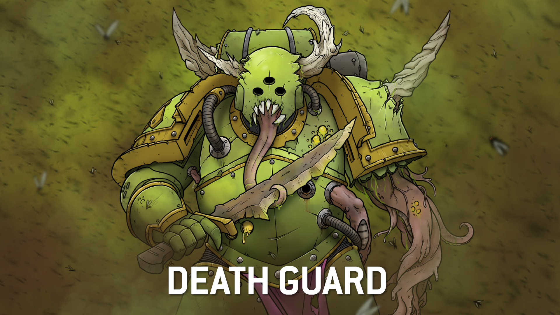 Death Guard Plague Marine (constructive critique welcome!) : r