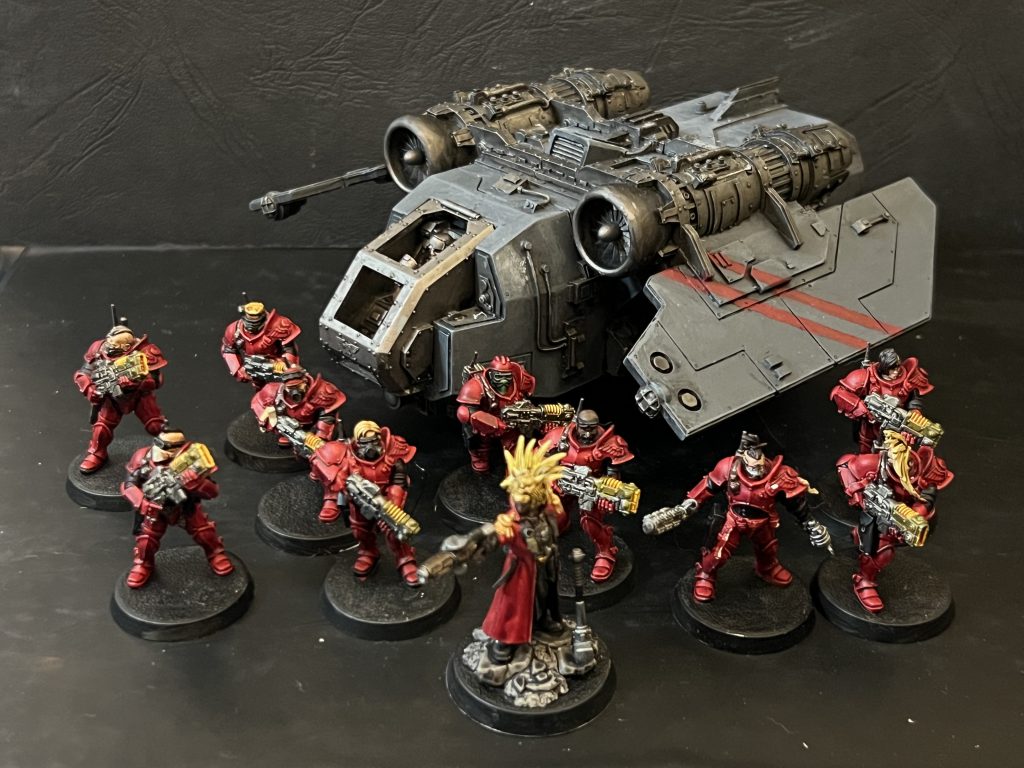 Solar Auxilia Legate, Volkite Squad and Arvus