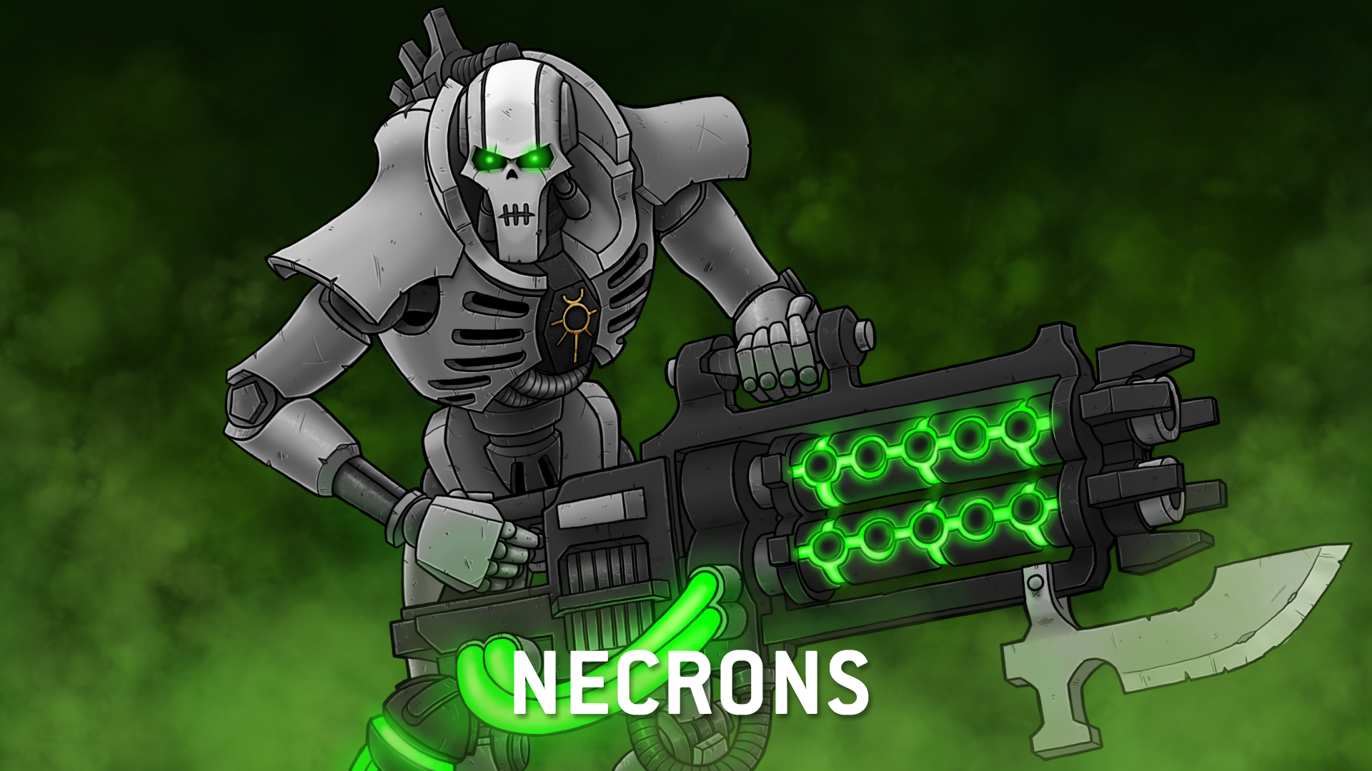 Are there any good books with Necrons as either the main bads or