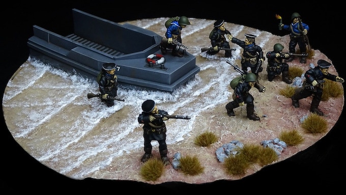 Soviet Naval Infantry by Flank March Miniatures