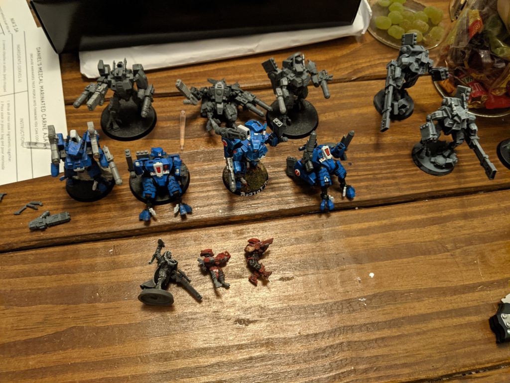 Warhammer 40k: Tau Empire - 3rd Edition Lot LOOSE PAINTED GAMES