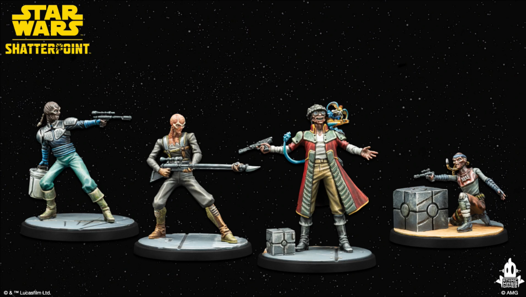 Hondo Squad for Star Wars: Shatterpoint. Credit: Atomic Mass Games.