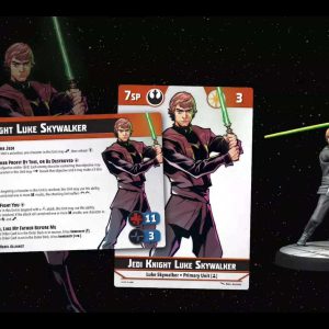 Luke Card for Star Wars: Shatterpoint. Credit: Atomic Mass Games.