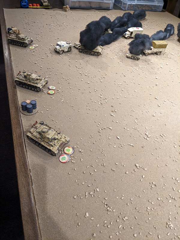 COC Totensonntag German tanks deploy