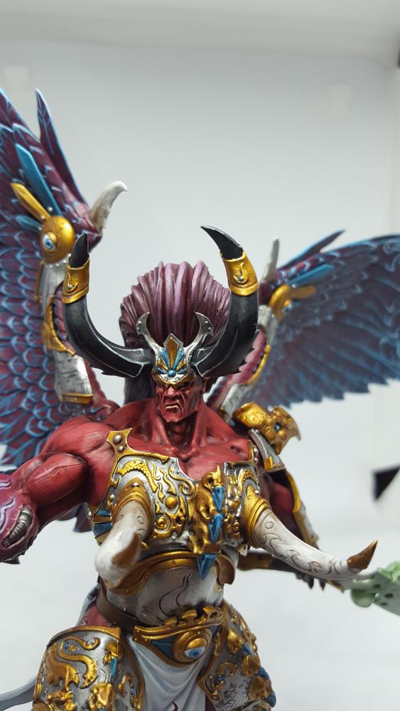 Magnus the red from GW. Painted by me : r/minipainting