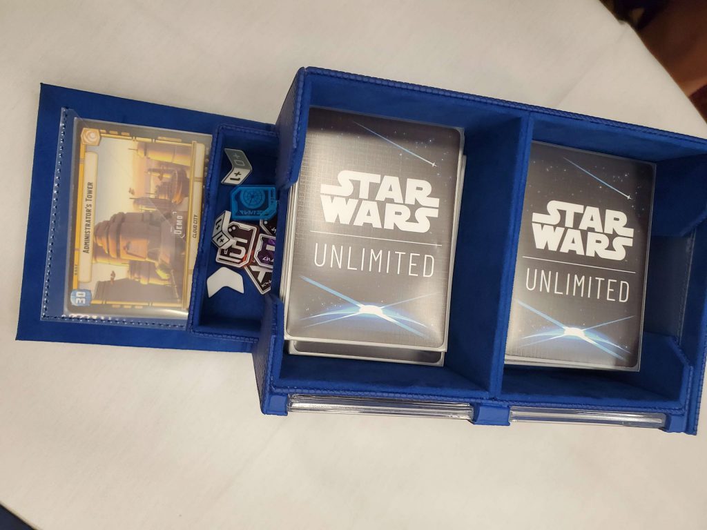 Star Wars Unlimited Card Deck Box Blue