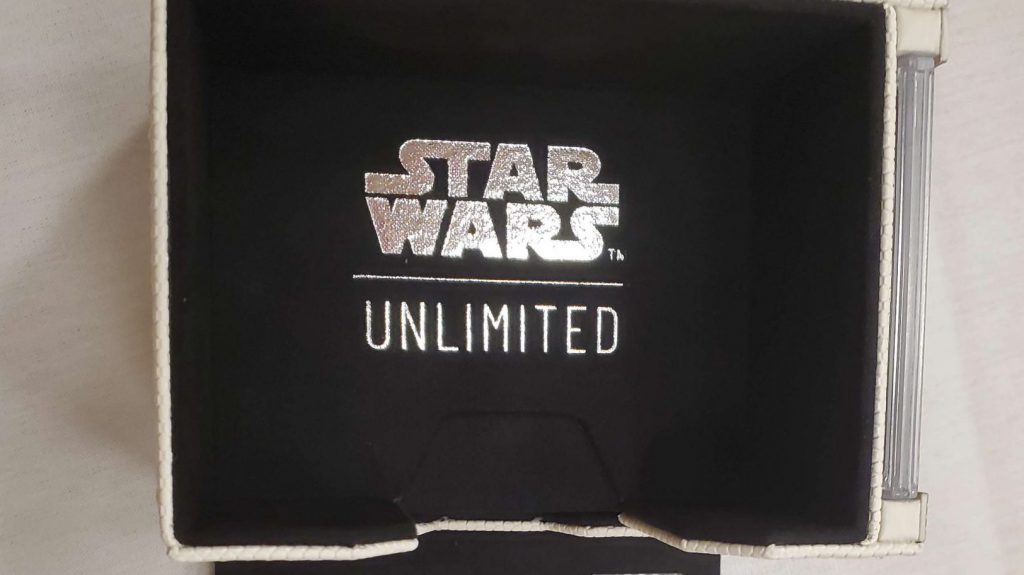 Star Wars Unlimited Card Deck Box White