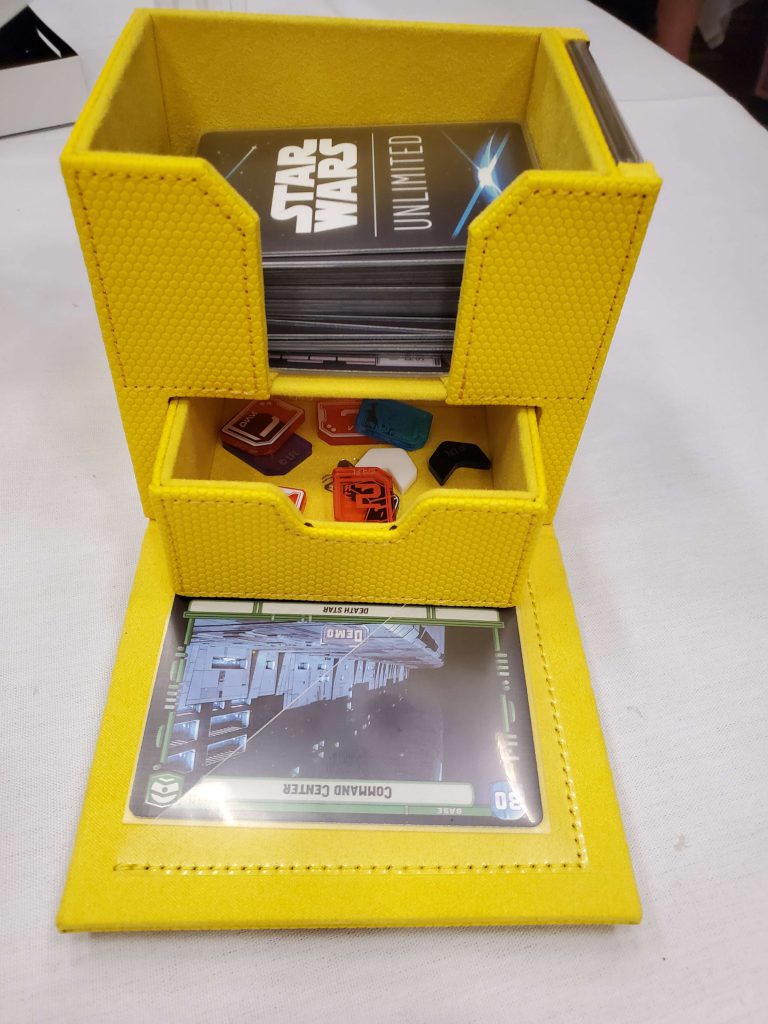 Star Wars Unlimited Card Deck BoxYellow