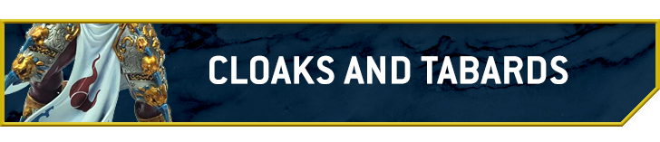 Cloaks and Tabards Header