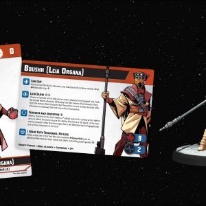 Boushh for Star Wars: Shatterpoint. Credit: Atomic Mass Games.