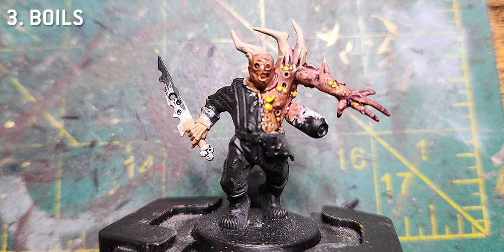 How To Paint Pustules and Boils