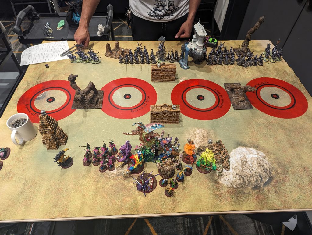 Deployment in an Age of Sigmar Game