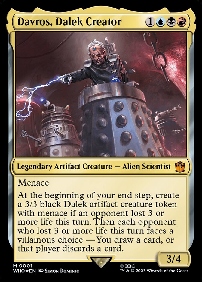  Magic The Gathering Doctor Who Commander Deck