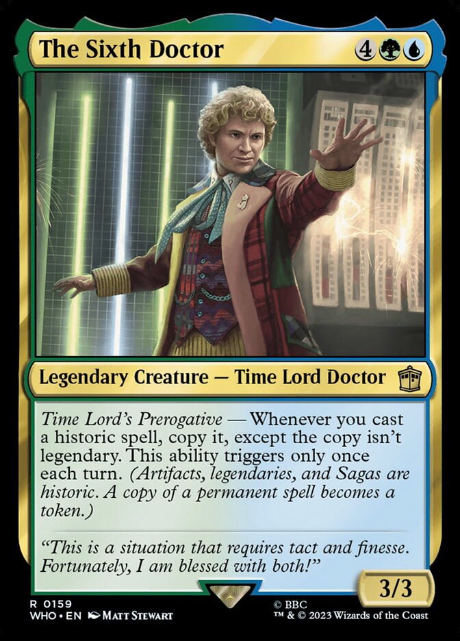 Magic: The Gathering Doctor Who Commander Deck Blast From The Past