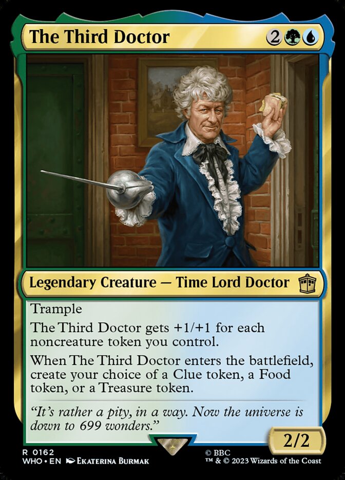 Magic: The Gathering Doctor Who Commander Deck Blast From The Past