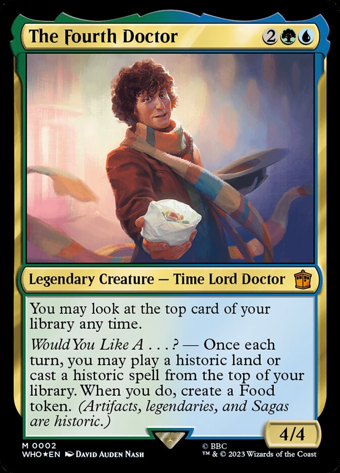 MTG Doctor Who Commander Precon decks activate The Tardis with