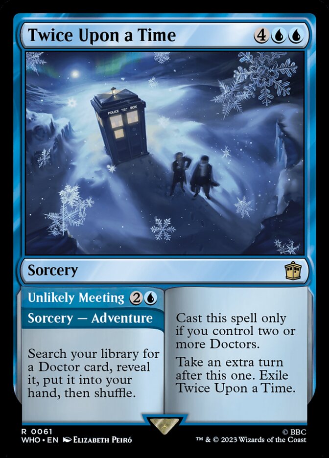 Magic The Gathering Doctor Who Commander Deck – Paradox Power 