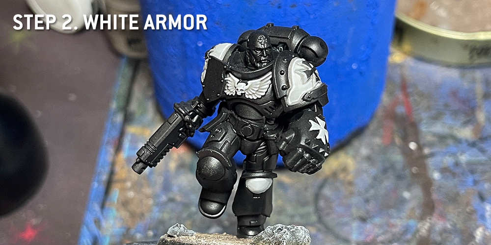 Dark Bluegrey with Nuln Oil wash - Space Wolves & Successors - The