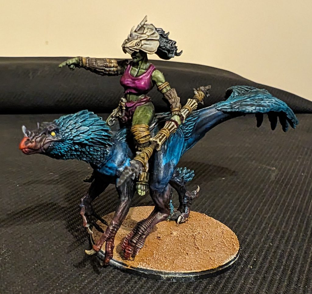 Raptor Rider. Credit: General Cross