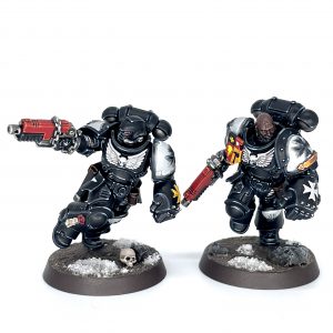 Black Templar Crusader with Power Fist. Credit: SRM