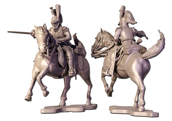 French Cavalry by Napoleon STL