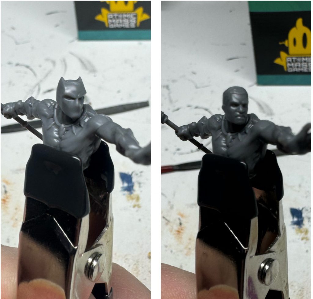 Rival Panels: Battle for the Throne King T'Challa Head Options. Credit: McBill.