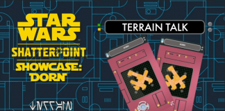 Star Wars Shatterpoint Showcase: Dorn, Star Wars Shatterpoint Terrain Talk, tom reuhl