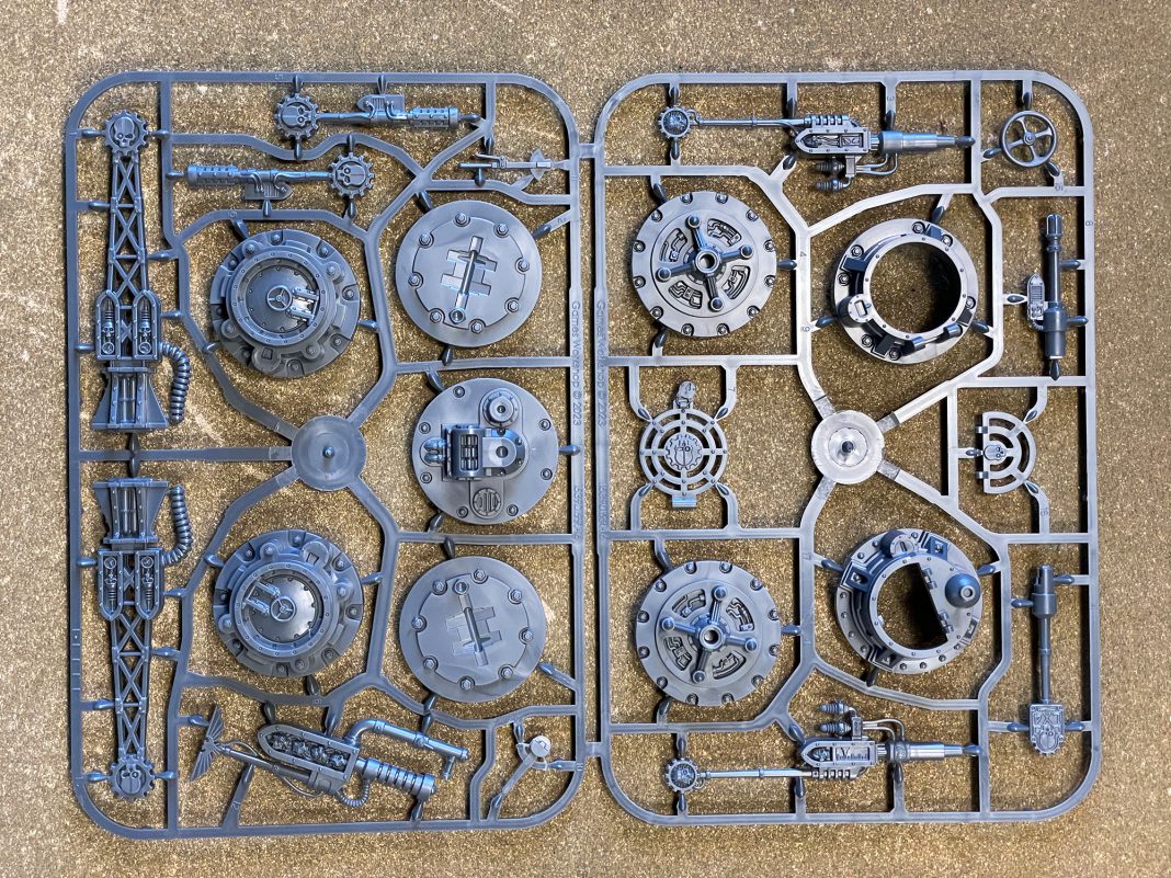 thumbnail image 2 of Games Workshop Round Silo Sector Mechanicus 40k Kill Team Terrain - Bheta Decima, Unopened 2 of 4