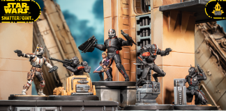 Clone Force 99 Squad Pack for Star Wars: Shatterpoint. Credit: Atomic Mass Games.