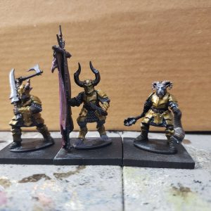 command for Frostgrave Demons