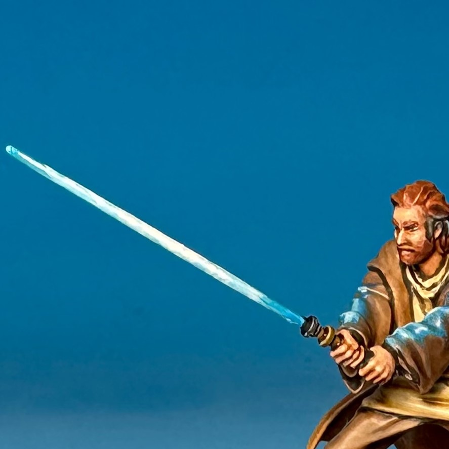 Obi-Wan Painted for Star Wars: Shatterpoint. Credit: McBill