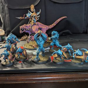 Seraphon Spearhead freshly painted