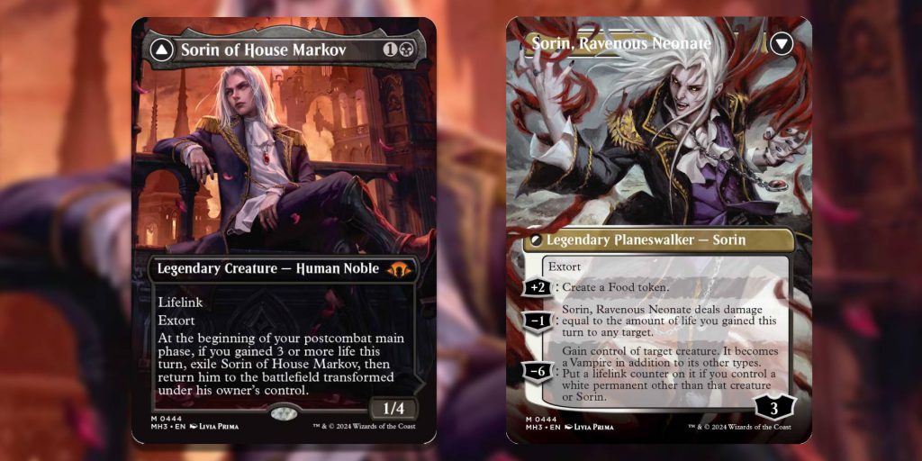 Images of the Card Sorin of House Markov borderless