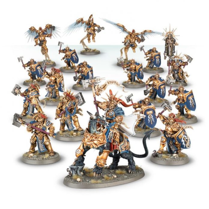 10 Liberators Stormcast Eternal - Warhammer Age Of Sigmar - Figurines Non Peintes Et Non Montées