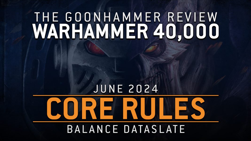 to 10.5 Edition Q3 2024 40K Balance Update Core Rules and