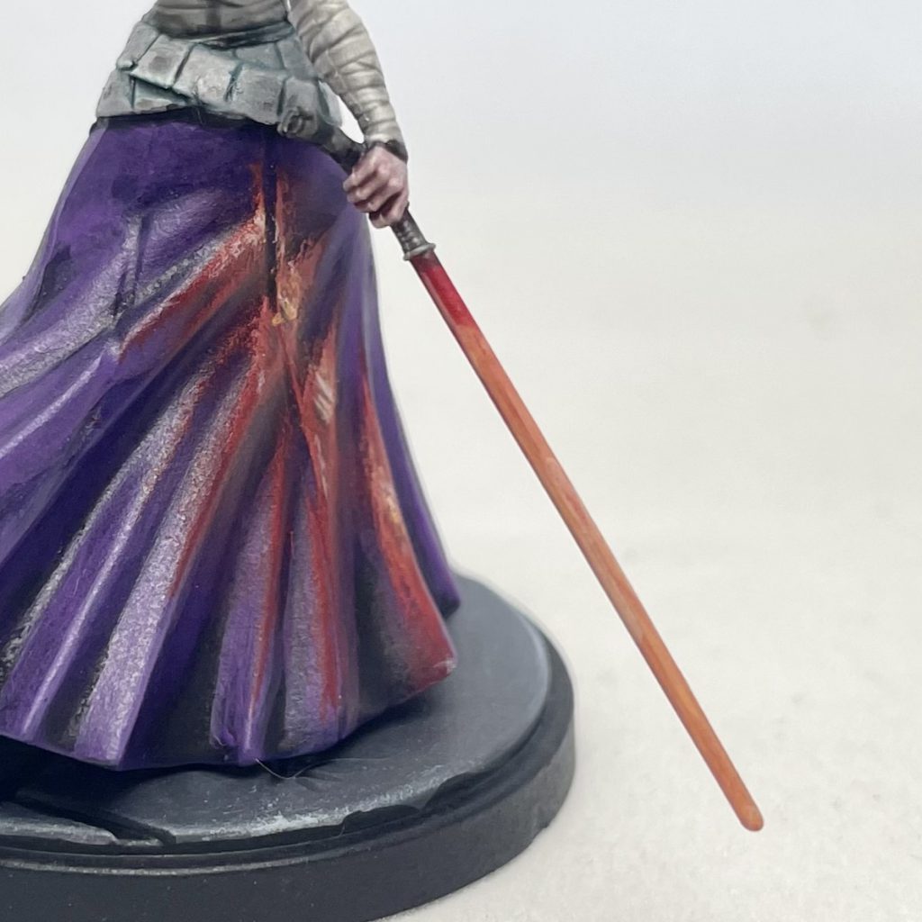 Assaj Ventress painted for Star Wars: Shatterpoint. Credit: McBill