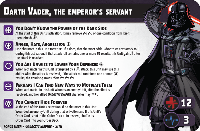 Darth Vader, The Emperor’s Servant