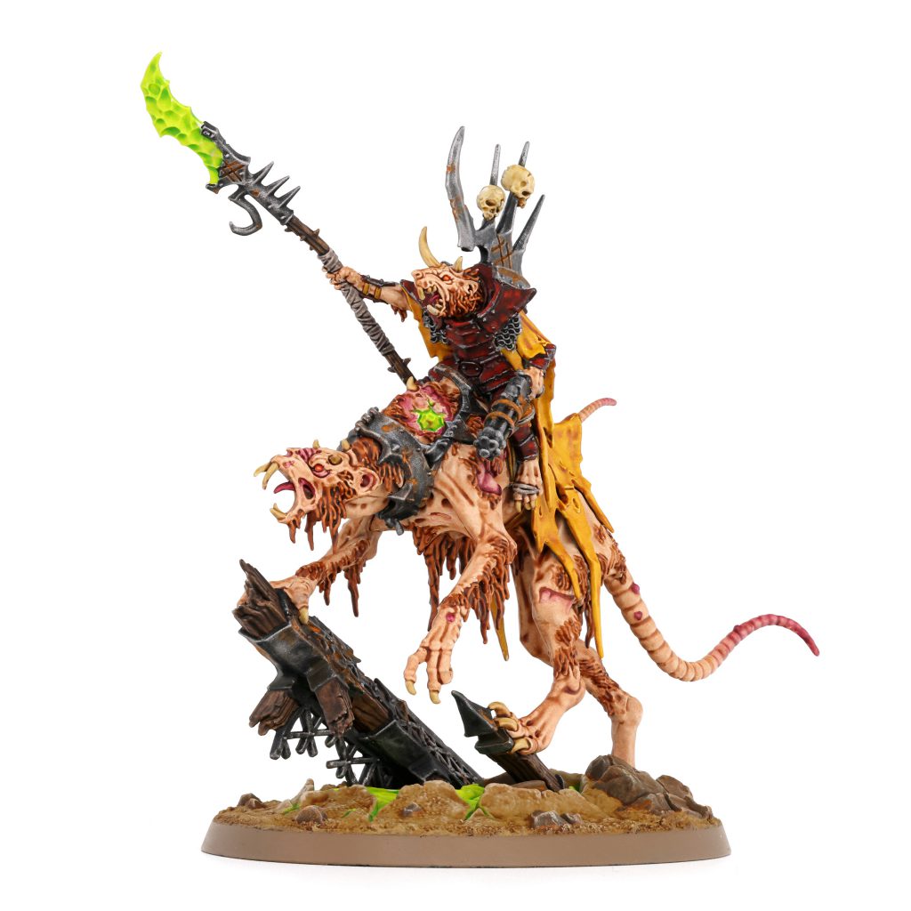 Skaven Clawlord on Gnaw-Beast
