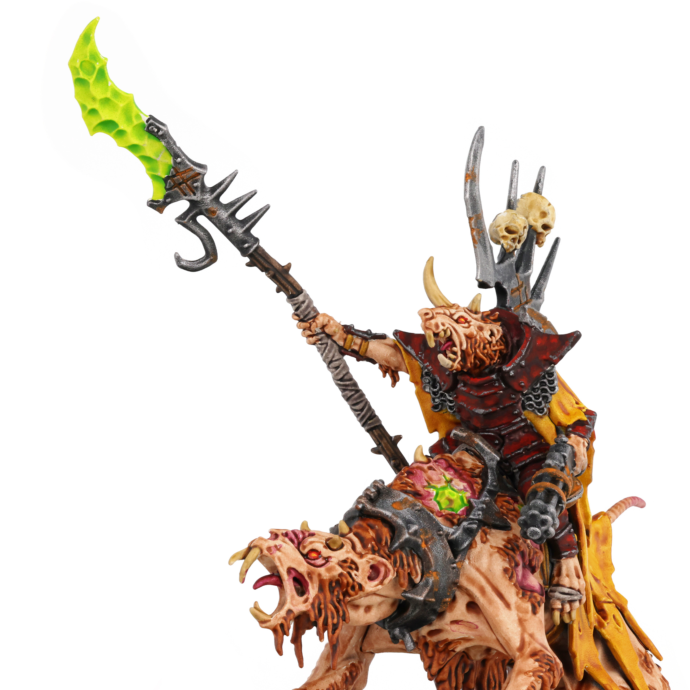 Skaven Clawlord on Gnaw-Beast